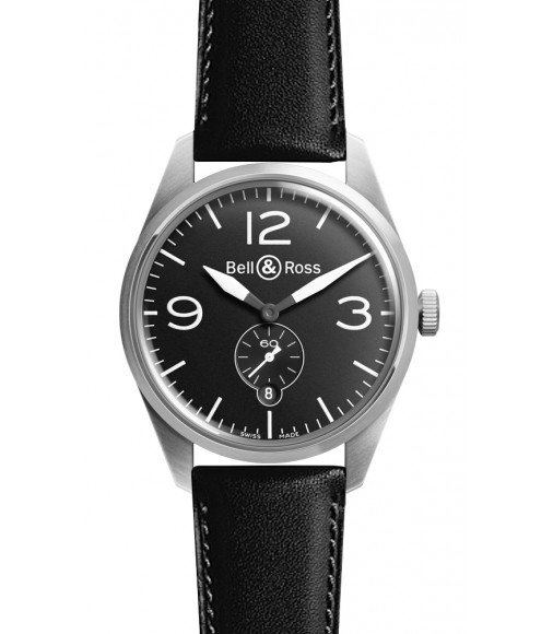 Bell & Ross Vintage Mens Watch Replica BRV 123 Original Black